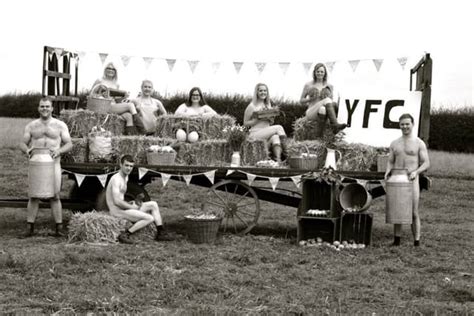 Female farmers strip off to pose in a NAKED in charity calendar